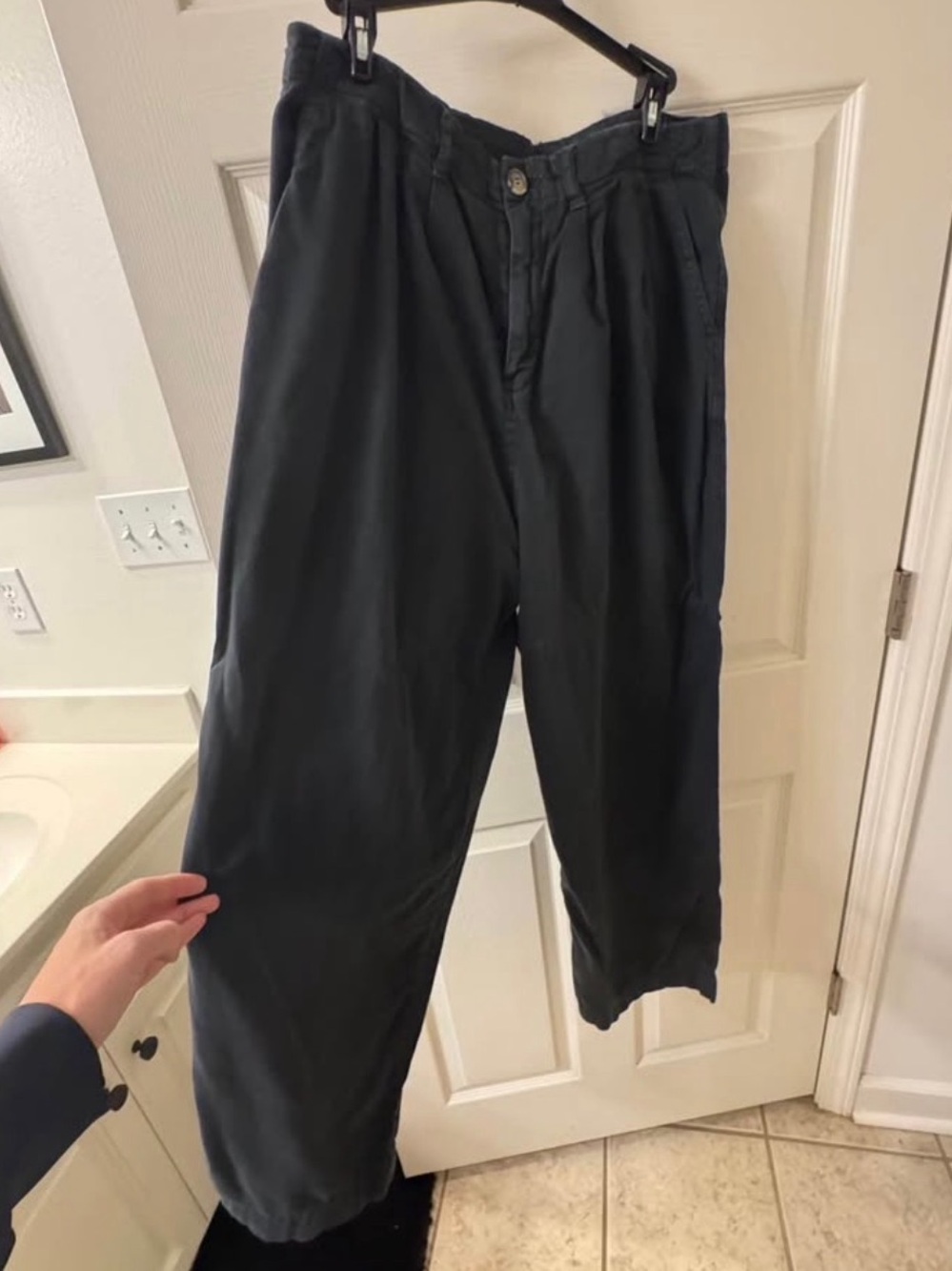 Free People Trouser Pants 8 Black
